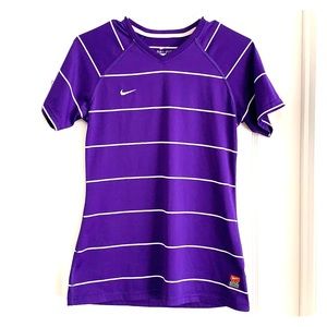Nike Dri-Fit Purple Athletic Shirt
